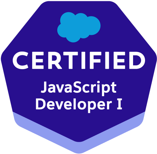 Imagen de la certificación Salesforce Javascript Developer I